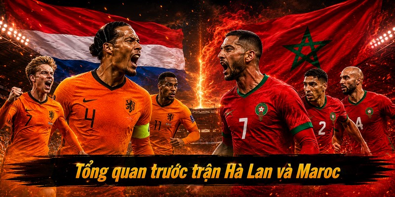 Tổng quan trước trận Hà Lan và Maroc