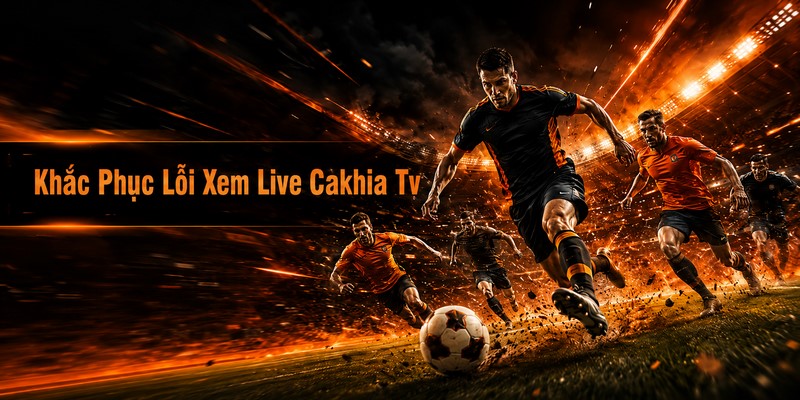 Khắc Phục Lỗi Xem Live Cakhia Tv
