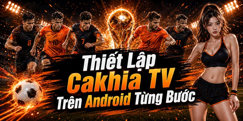 Thiết Lập Cakhia TV Trên Android Từng Bước